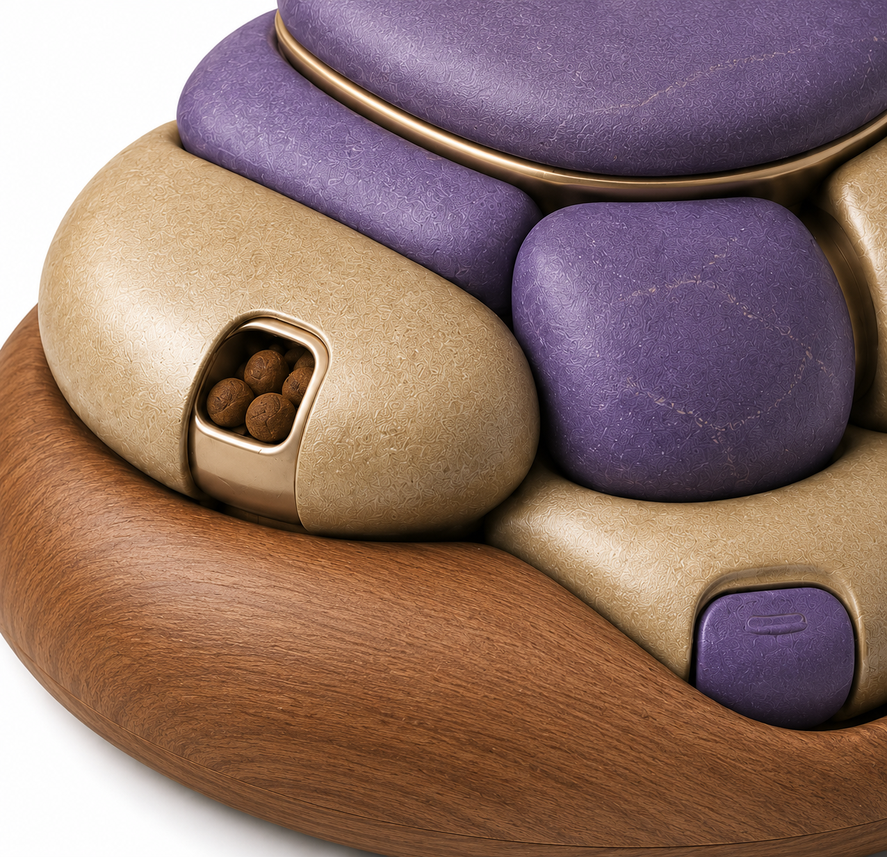 Interactive Cat Puzzle Feeder Toy - Image 2