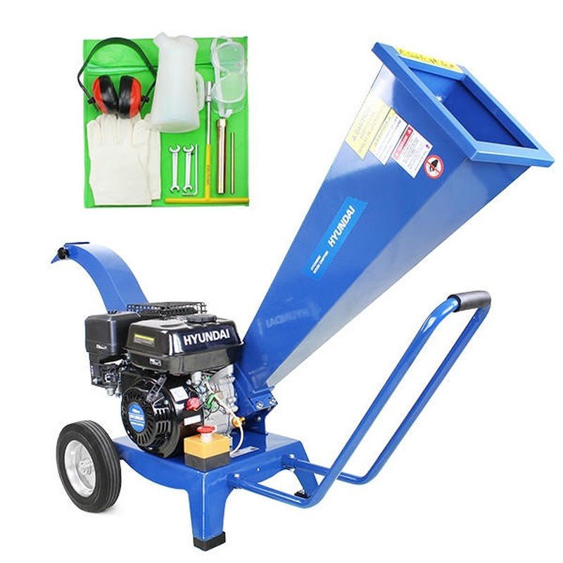 Hyundai HYCH6560 Petrol Garden Wood Chipper Shredder / 196cc / 60mm - Image 10