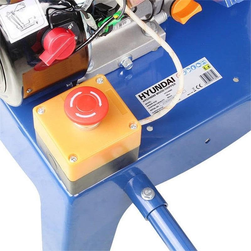 Hyundai HYCH6560 Petrol Garden Wood Chipper Shredder / 196cc / 60mm - Image 11